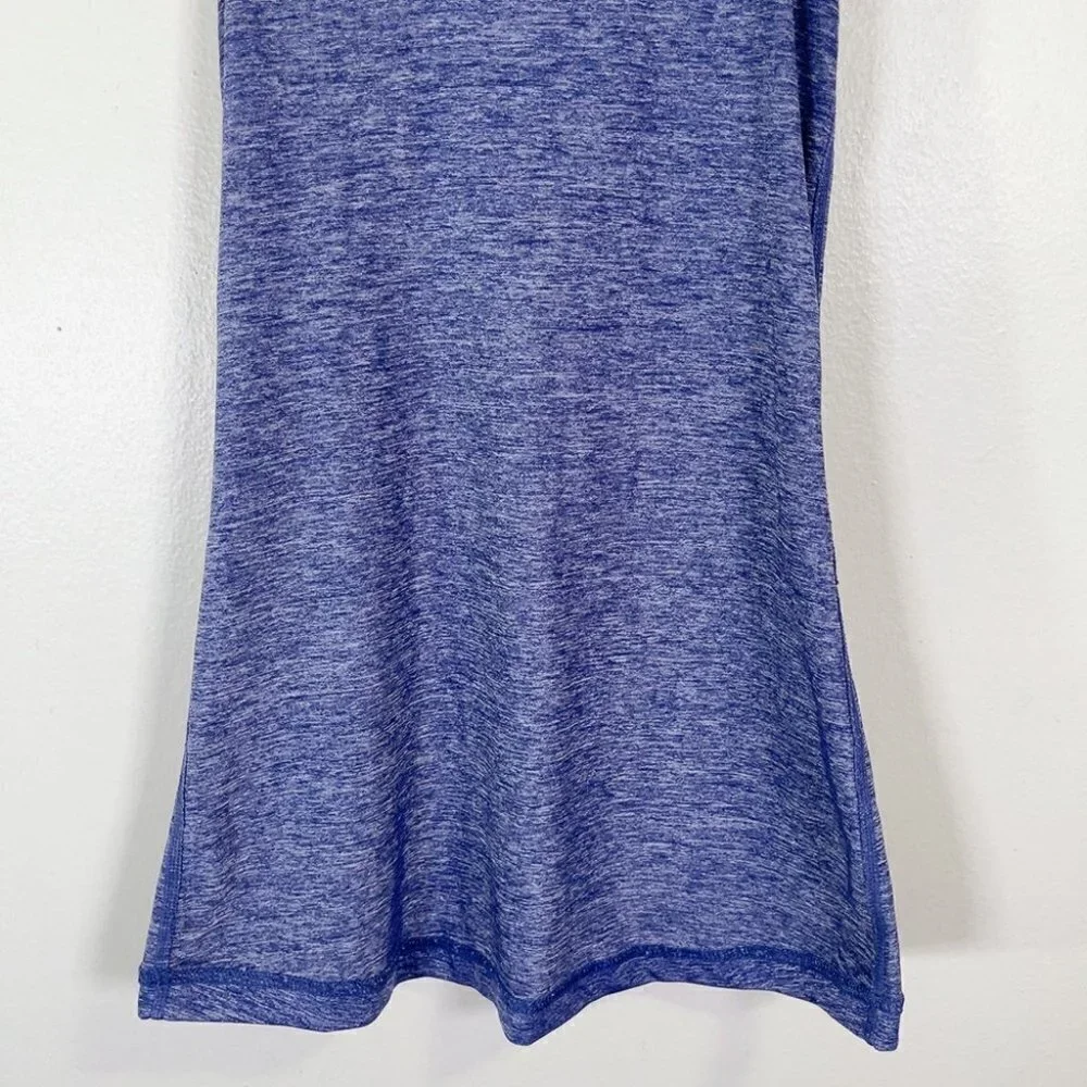 Lululemon Cool Racerback Heathered Hero Blue Reversible Tank Top